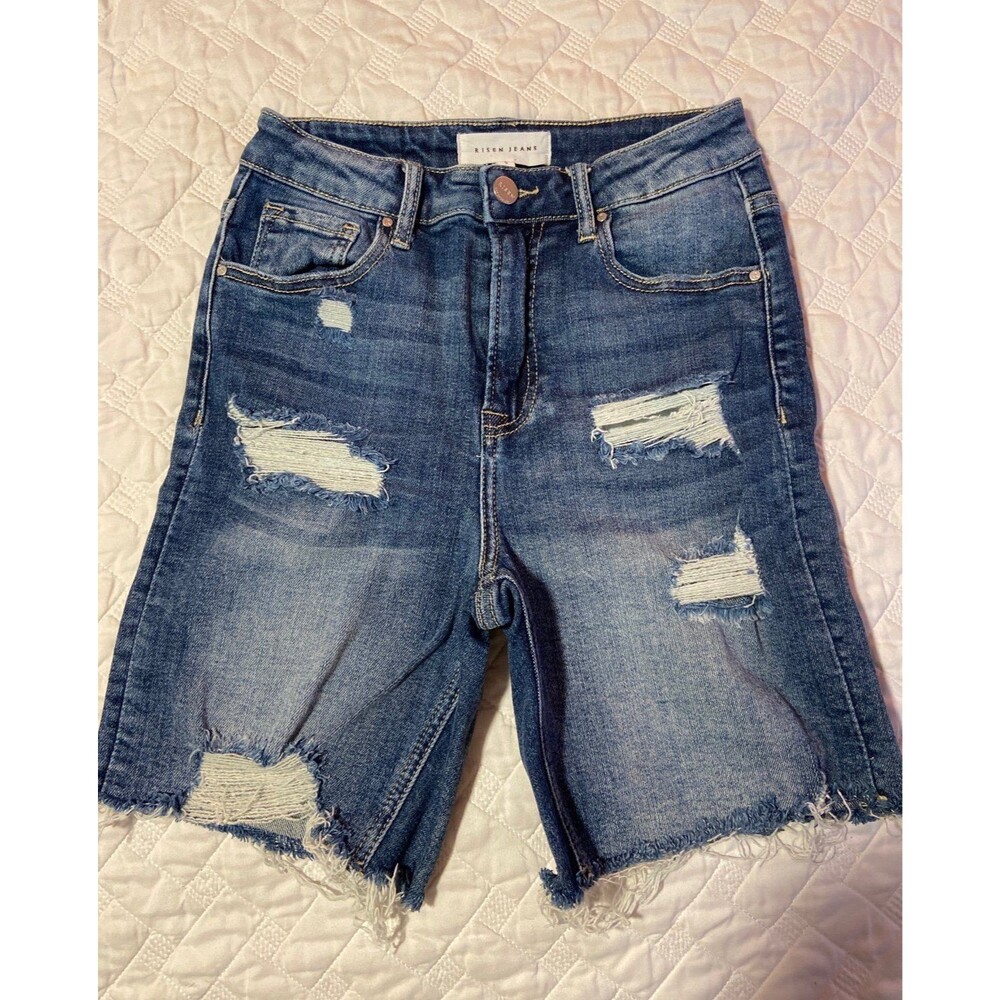 Risen shorts risen jeans size small womens shorts denim jean shorts 2-4 like new